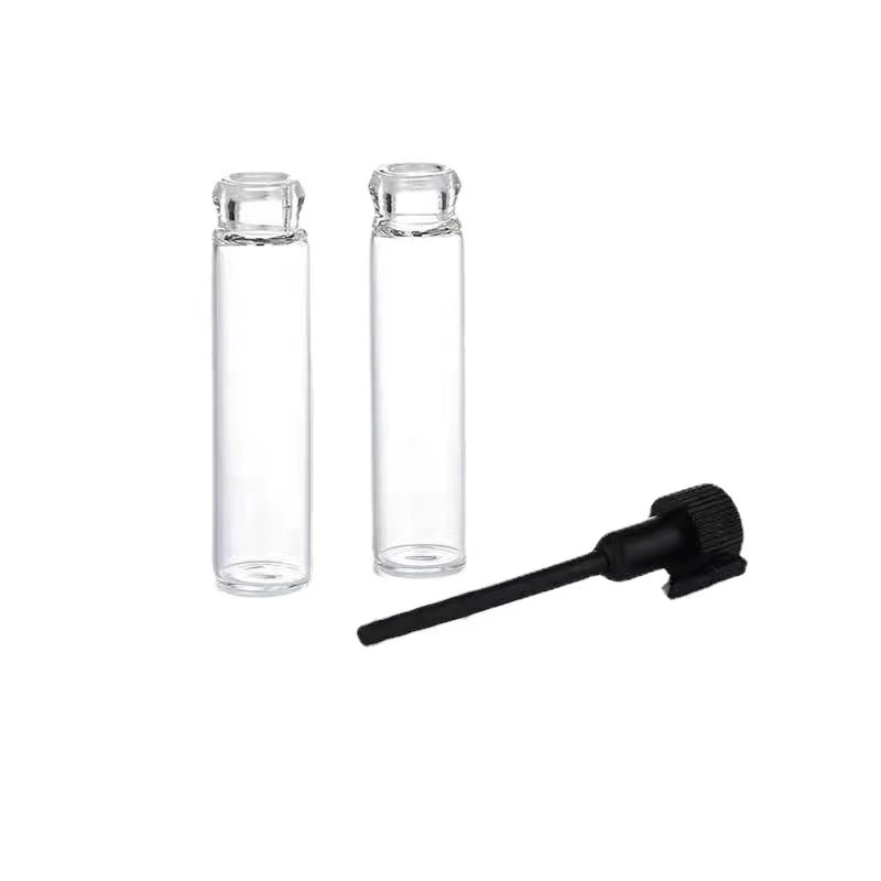 1ml 2ml 3ml Mini Clear Amber Perfume Vials Glass Sample Tester Bottle