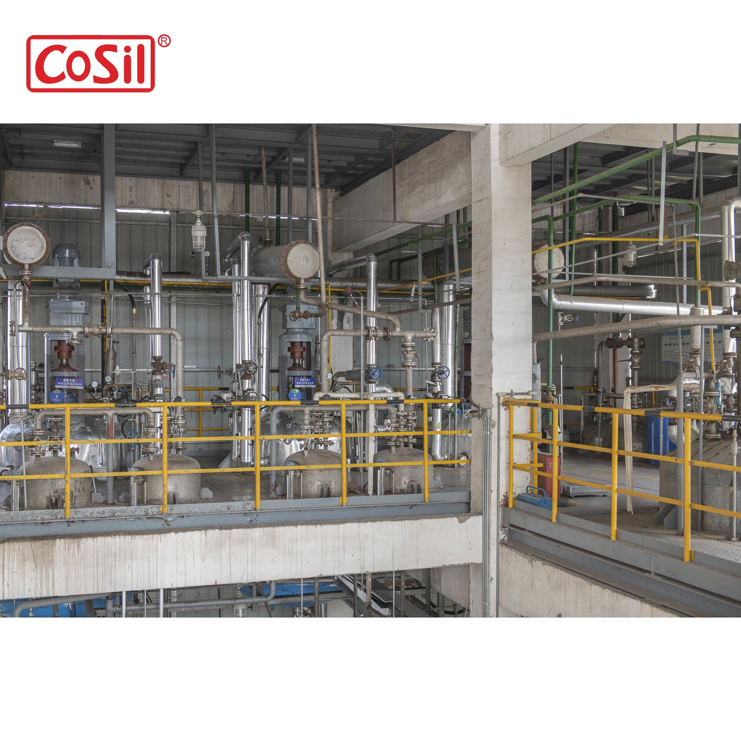 Cosil vinilo de alta viscosidad de aceite de silicona 1000cst/5000 Cst Aceite de silicona de grado médico CAS. No: 68083-19-2