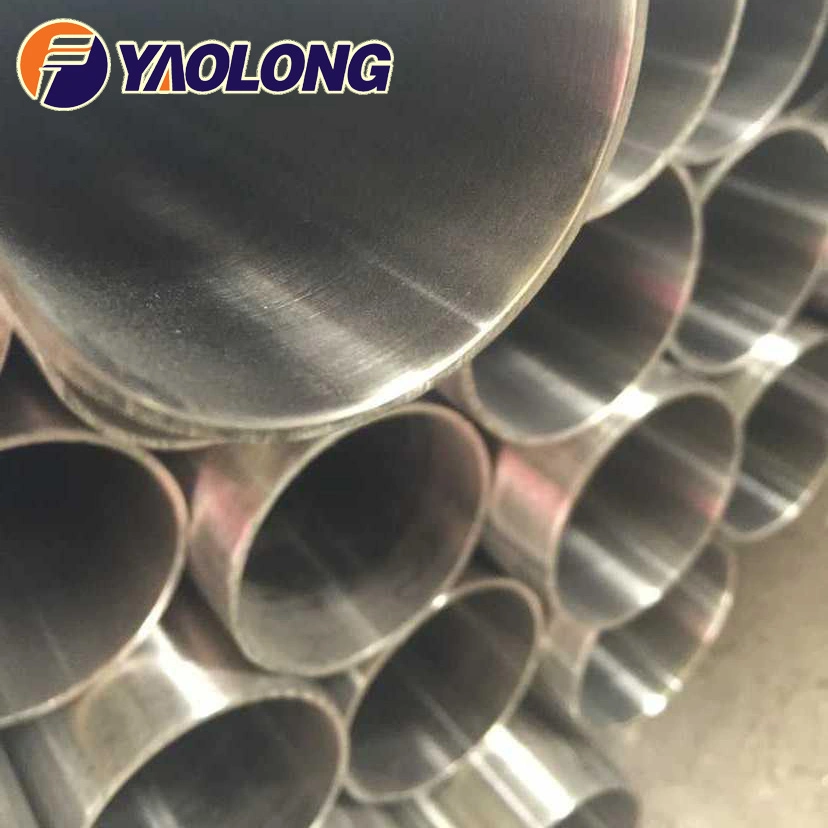 EN 1.4301 304 Food Grade Austentic Steel Pipe مع اللحام التلقائي