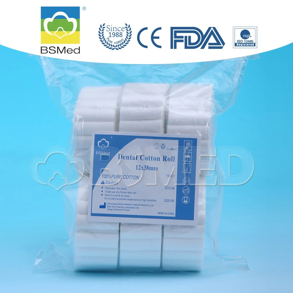 Absorbent Cotton Products Dental Cotton Wool Rolls Medical Supplies