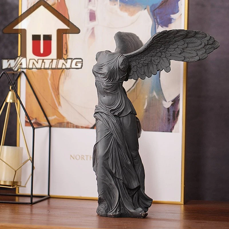 Greek Victory Goddess Home Crafts Standing Statues Wholesale/Supplier Indoor and Outdoor Decoration