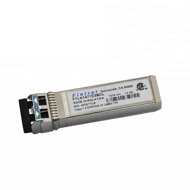 Original Finisar Ftlx1471d3bcl Ftlx1471d3btl Ftlx1471d3bcv SFP+ Lr 10g 1310nm 10km Single Fiber Mode Optical Module Transceiver