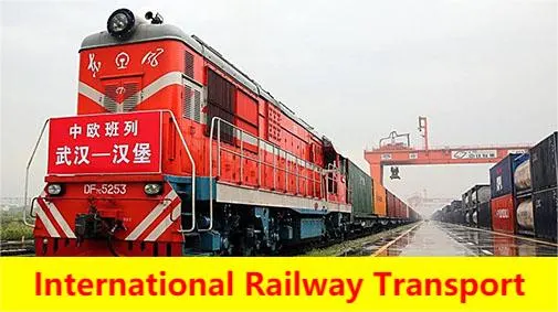 Amazon Service de transport/transport de fret Amazon Expédié par Amazon International Logistics Railway depuis la Chine vers Italie