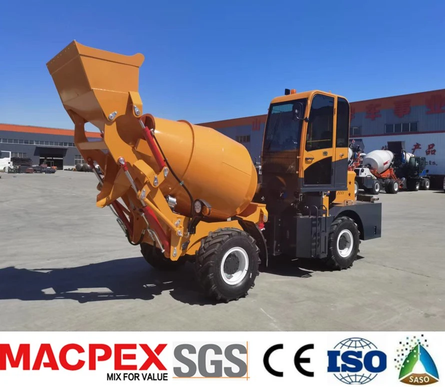 Self Loading Car Mixer Truck with 2.5m3