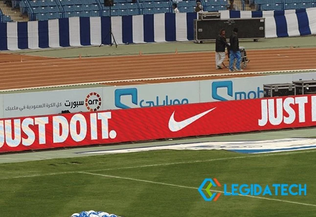 Legida Tech Stadium Banner Fútbol Estadio Perimeter pantalla LED Pantalla