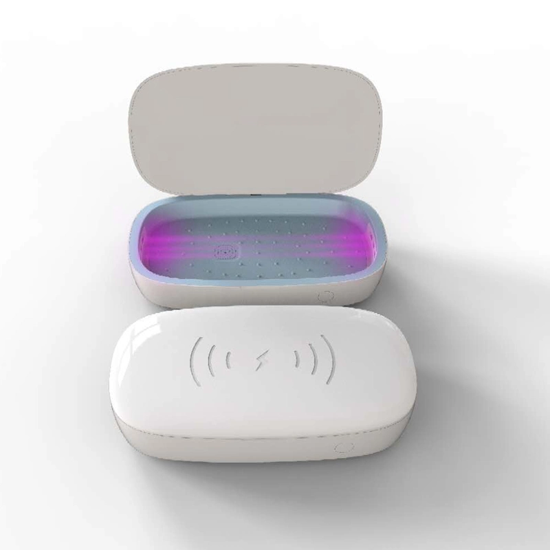 Portable UV Sterilizer Disinfection Mobile Phone Wireless Charging Box