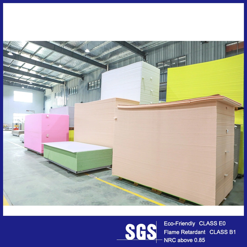 Eco-Friendly Polyester Fiber Sound Insulation Board for Office Partition