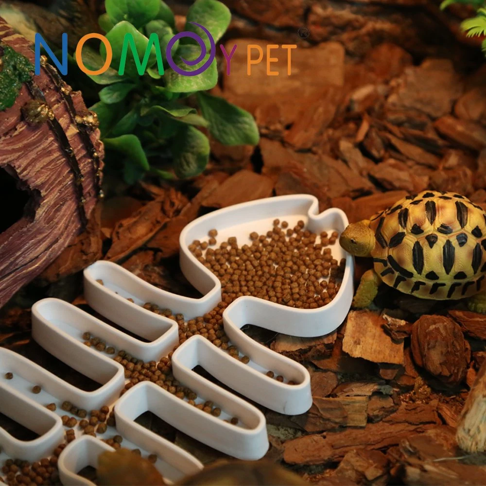 Nomoy Pet Factory Direct Sale Creative Design Fish Bone Dish for Reptile Nw-17 Nw-18