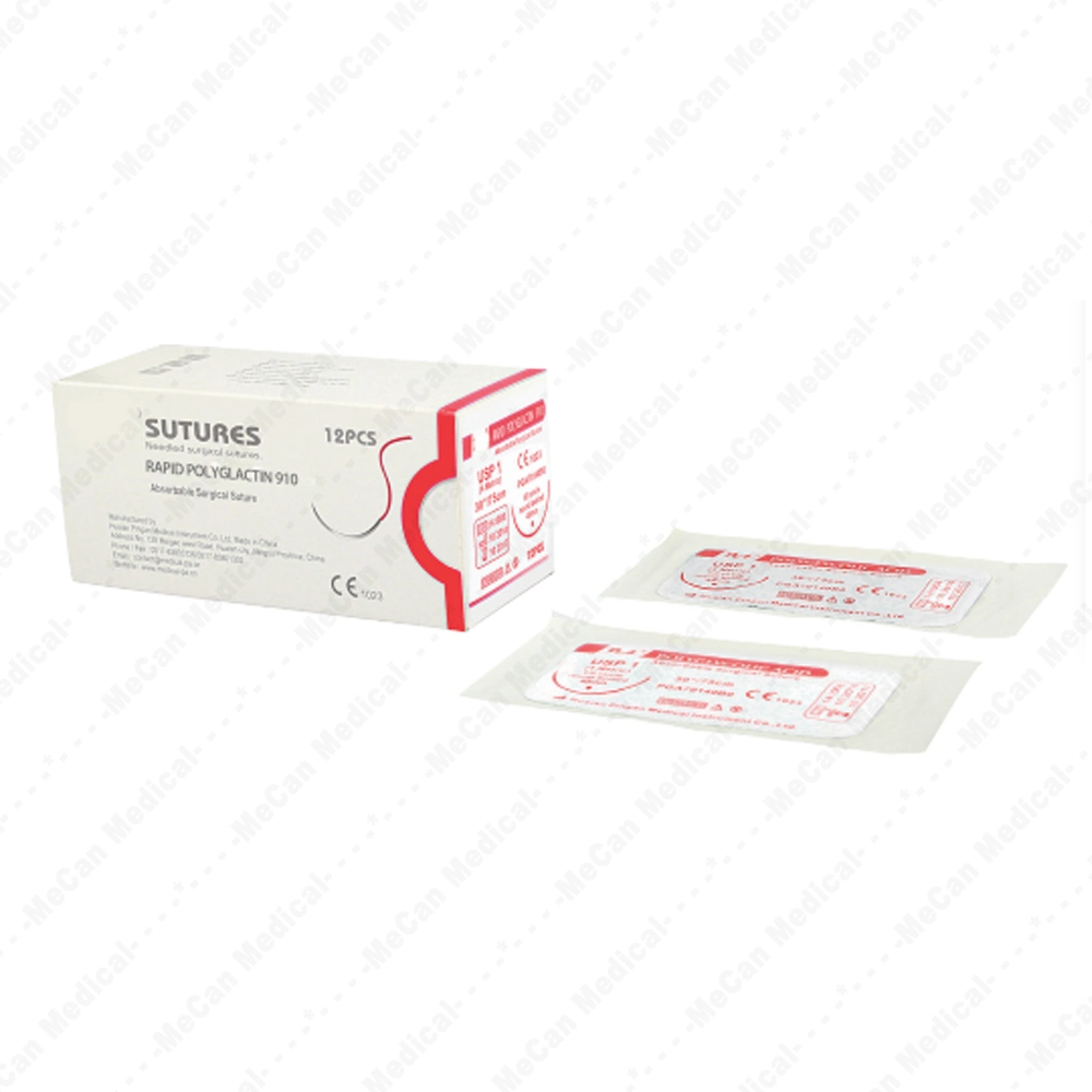 Customized Non Absorbable Customizable Mecan Threads Prolene Fiber &ntilde; Winre/Tape Surgical Suture 6.0