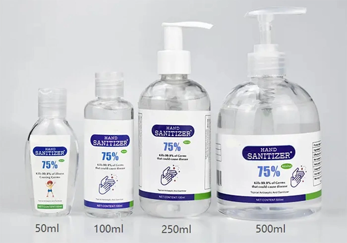50-75% Aocohol Liquid Hand Soap From 50-500ml 60 100 300 500 Ml 75% Alcohol Instant Hand Sanitizer Gel Manufacturers