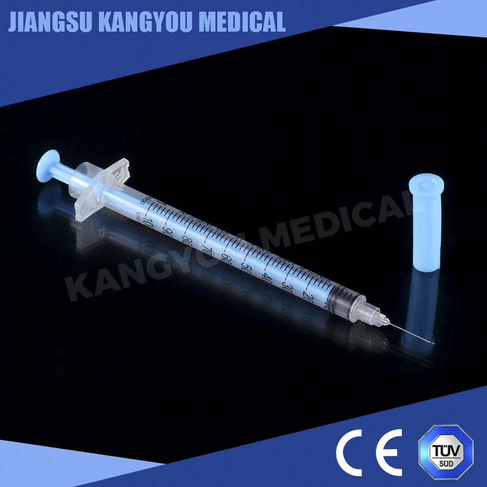 Reliable Quality 2021 Plastic 1ml Disposable Insulin Syringe Needle