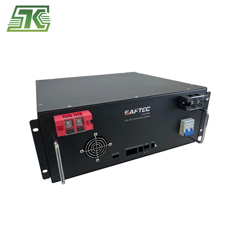 LiFePO4 51.2V 24ah Saftec OEM Marque Stockage d'énergie solaire Lithium UPS Système d'alimentation au lithium-ion LiFePO4 Batterie de secours en Afrique du Sud.