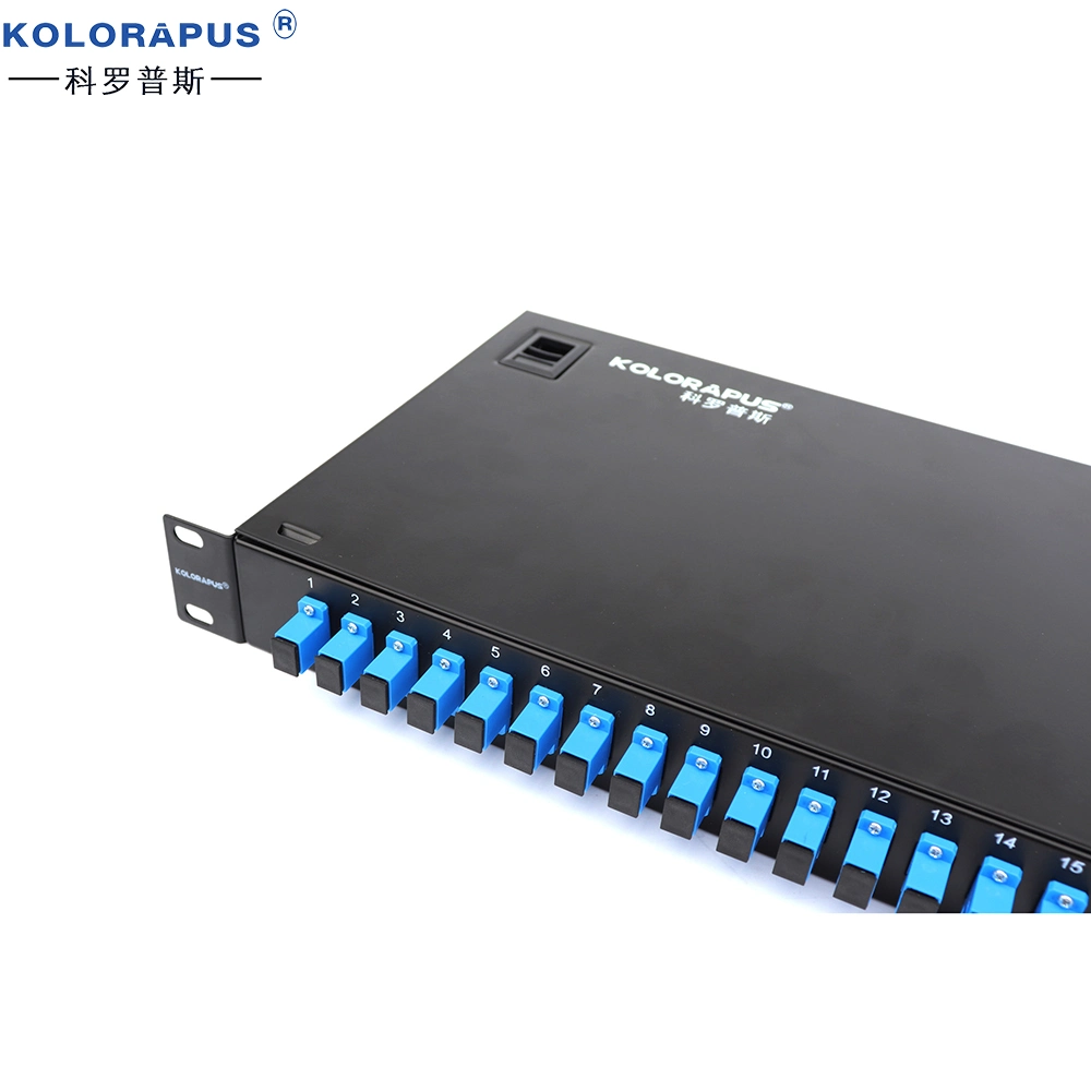 Kolorapus 1u-24 Rack Optical Fiber Distribution Frame (terminal box) Sc Type