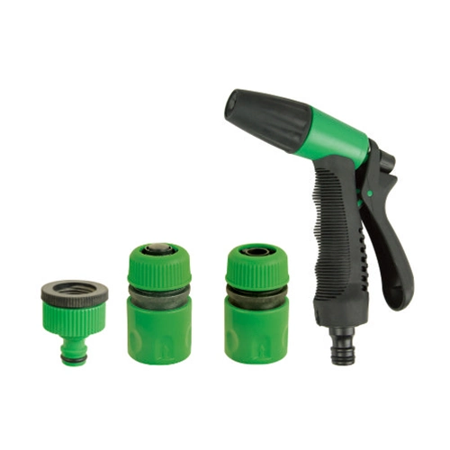 Adjustable Garden Fire Hose Spray Nozzle with Connector