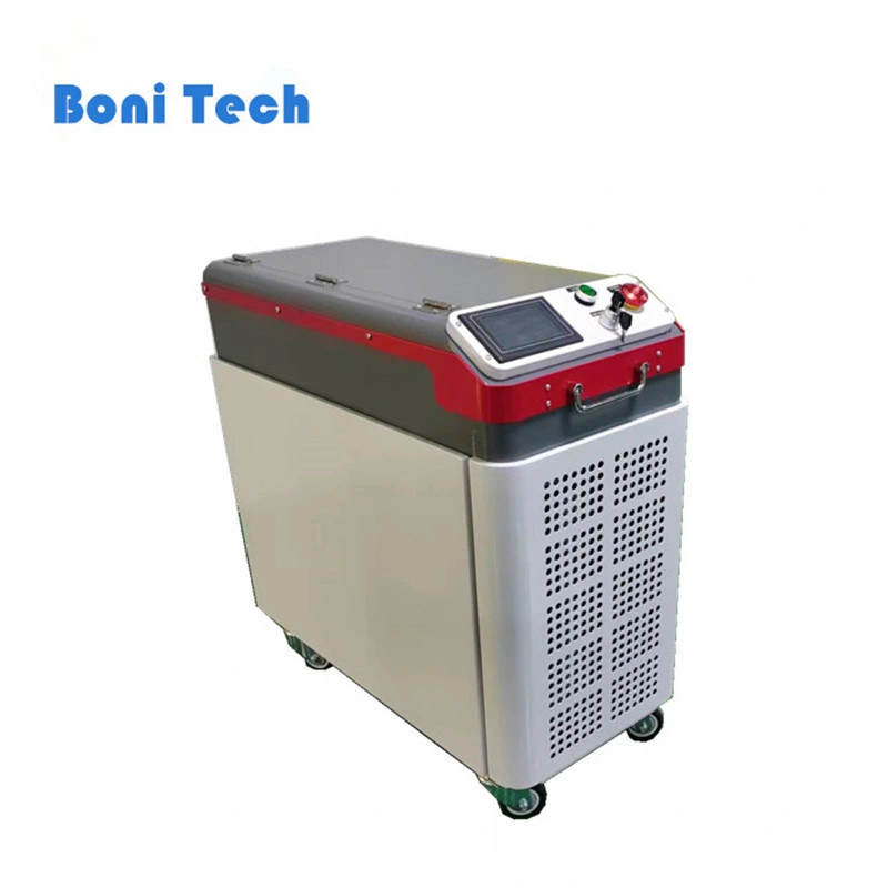 100W 200W Q Pulse Fiber Laser Cleaning Machine for Mould Removal Dust Rust Oil