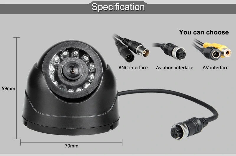 Night Vision Waterproof Back View Car Camera