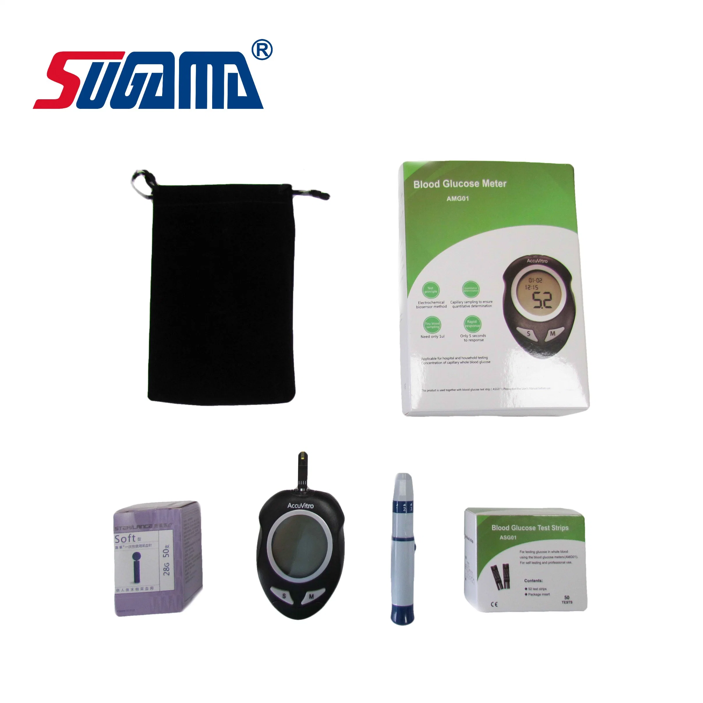 Wholesale/Supplier Intelligent Noninvasive Blood Glucose Meter Blood Glucose Meter