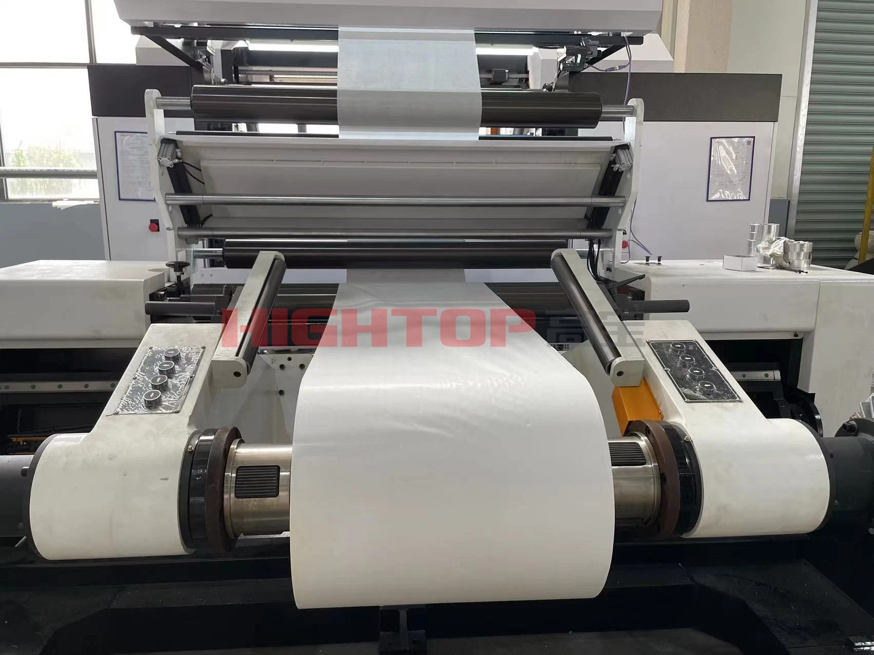 Jumbo Roll Coated Paper Duplex Slitter for Paper Cup, Shaftless Unwinder, Differential Shaft Rewinder