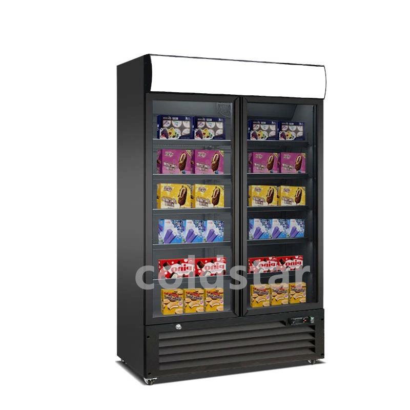 Showcase Display Refrigerator Freezer Glass Door Commercial Fridge