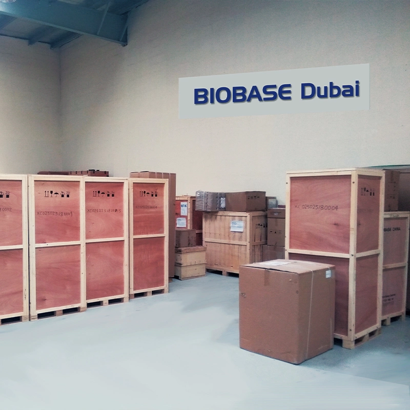Congelador de laboratorio de doble puerta BioBase para bancos de sangre