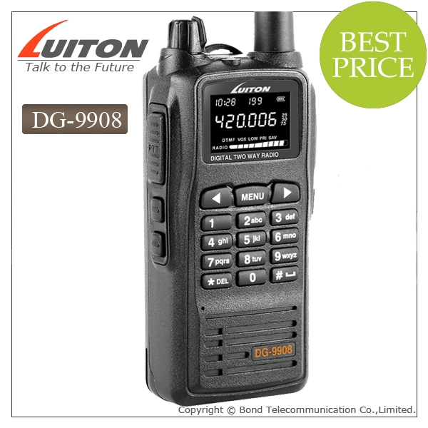 Analog und Digital DG-9908 UHF Dpmr Digital Walkie Talkie