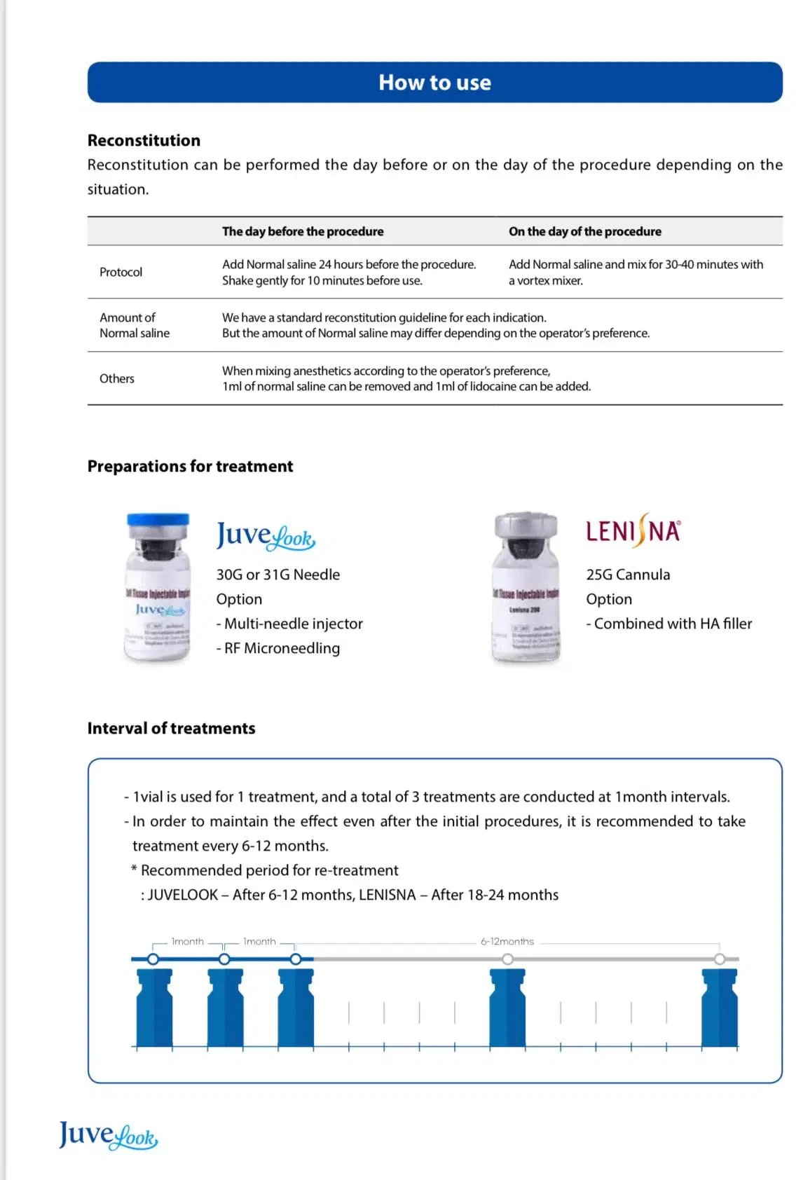 Marquage CE Juvelook 50mg Acide hyaluronique Rajeunissement de la régénération de la peau d'appoint de la peau du cou hybride de réparation de remplissage des yeux