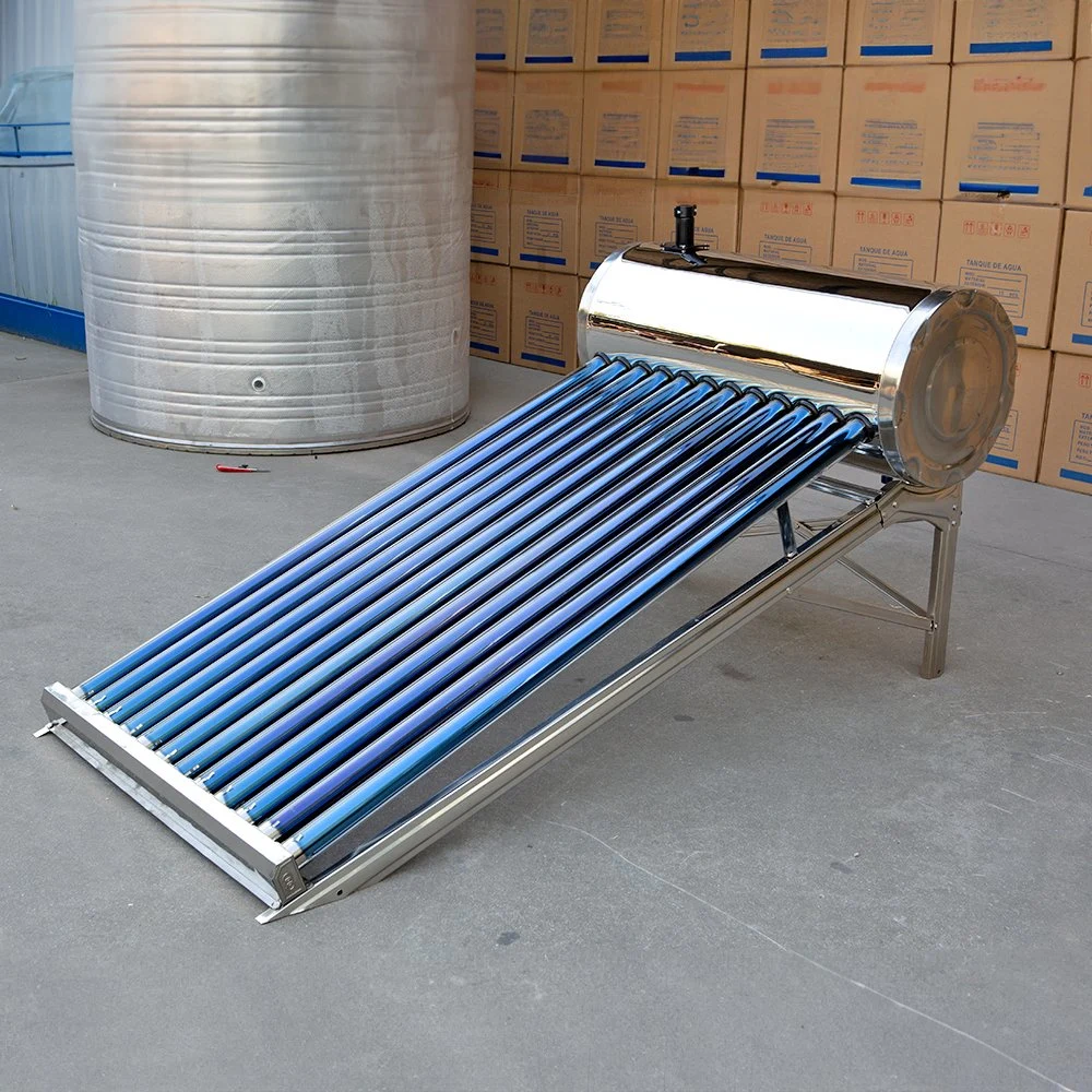 180L Wohn integrierte drucklose Vakuum-Rohr Solar Water Heater System