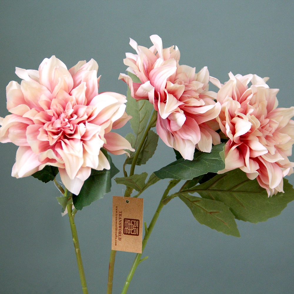 Artificial Dahlia Flowers Silk Dahlia Flowers for Home Bridal Flower Wedding Party Festival Decoration