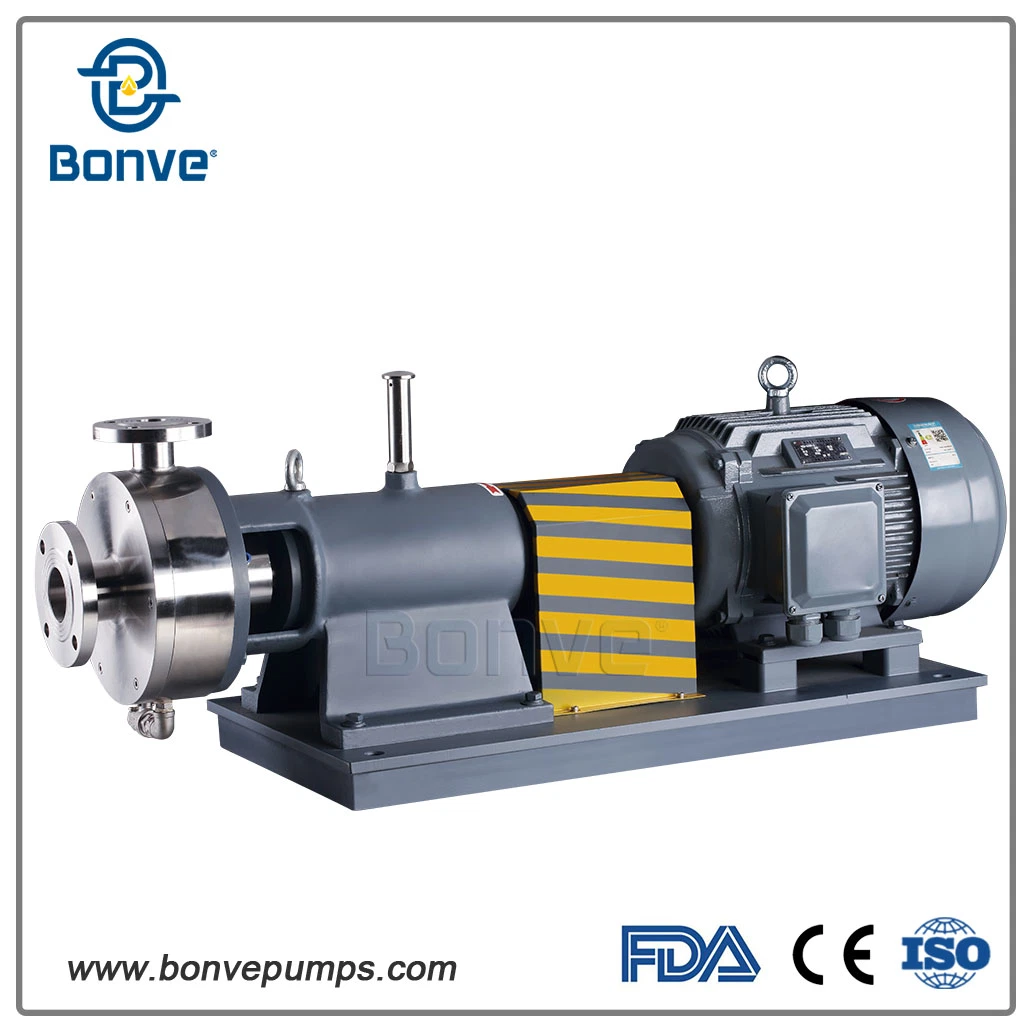 Встроенный смеситель с высокой диспергирующей и эмульгирующей диспергирующей смесителем и гомогенизацией CE