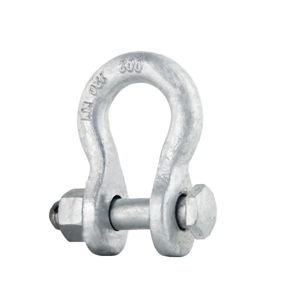 Hot DIP Galvanized U Type Shackle for Electric Power Fitting