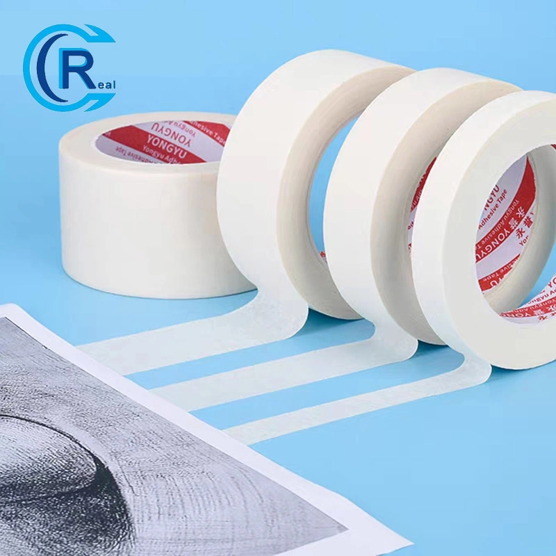 White super fort Ruban adhésif double face papier High-Adhesive forte ultra-fin coton bande recto-verso