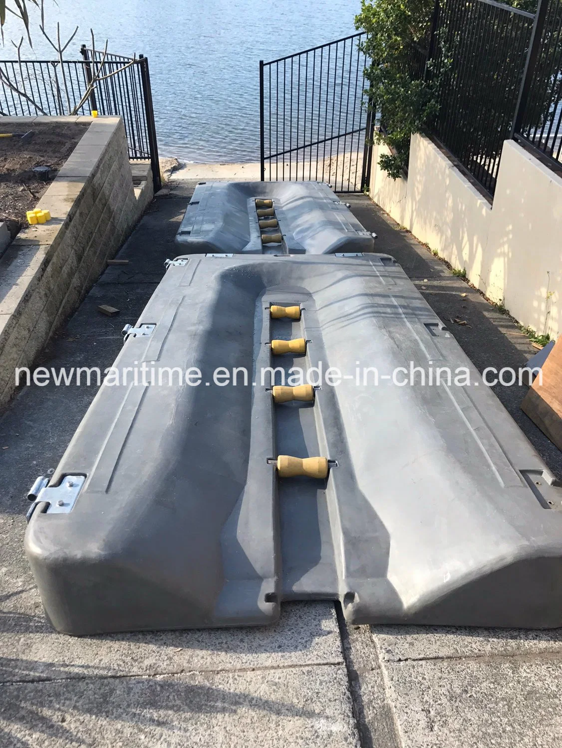 Motorboat Foam Filled Floating Dock / Used to Lift The Jet Ski