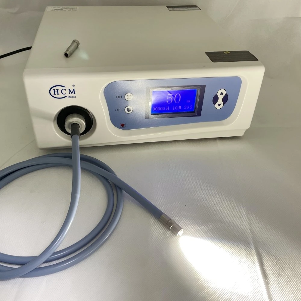 CE Approved Clinic High Intensity Medical Endoscope Camera LED Cold Laparoscope Light Source