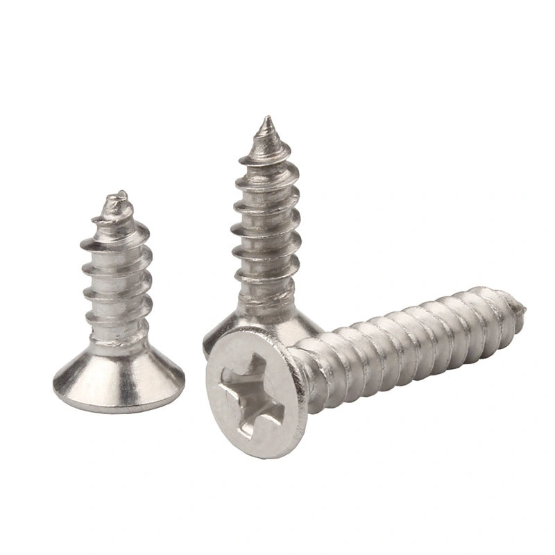 Countersunk Head Wood Screw/Machine Screw/Fitting Screw/Stainless Steel Screw DIN553