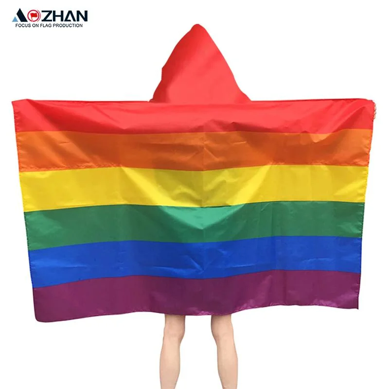 Wholesale/Suppliers Large Screen Printed 3X5FT Lesbian Gay Hand /Body/ Car/ Graden Flag with Cape