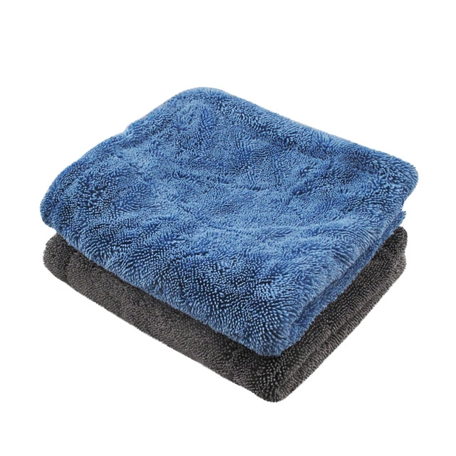 Superior Micro Fiber 1400GSM Twist Loop Technology Microfibre Car Drying Towel