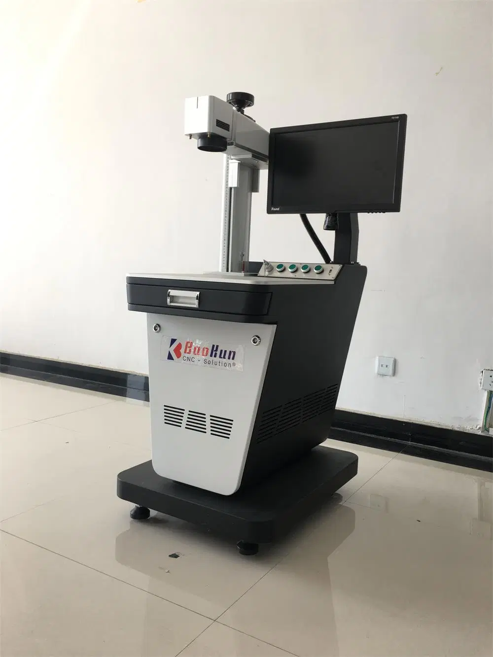 Easy Operation Fiber Laser Engraver CE FDA Certificated High Efficiency Portable Laser Marking Machine