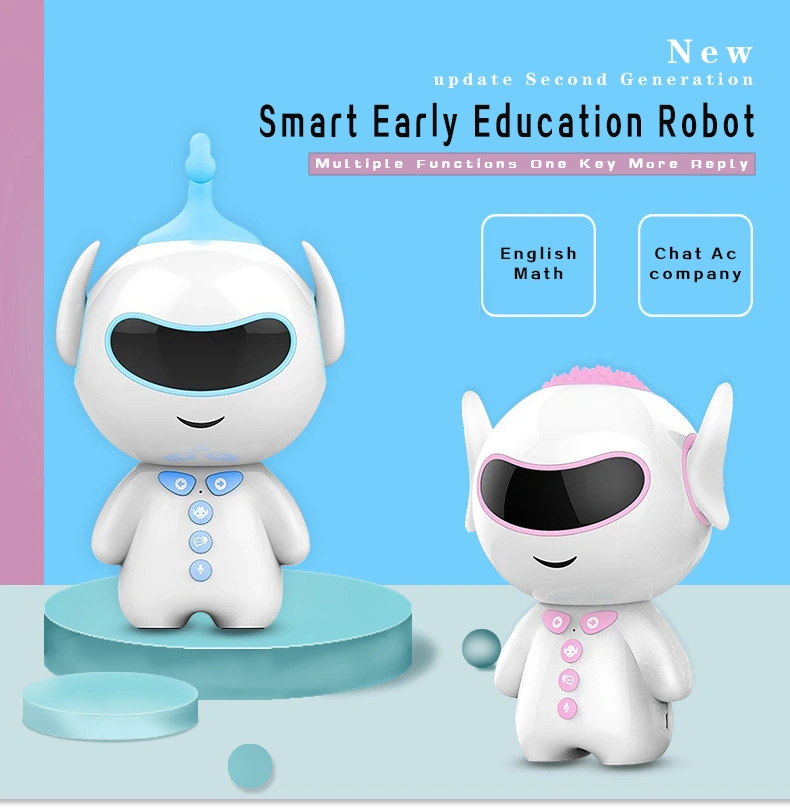 2021 Wireless Control Early Education Learning Machine Robot for Children