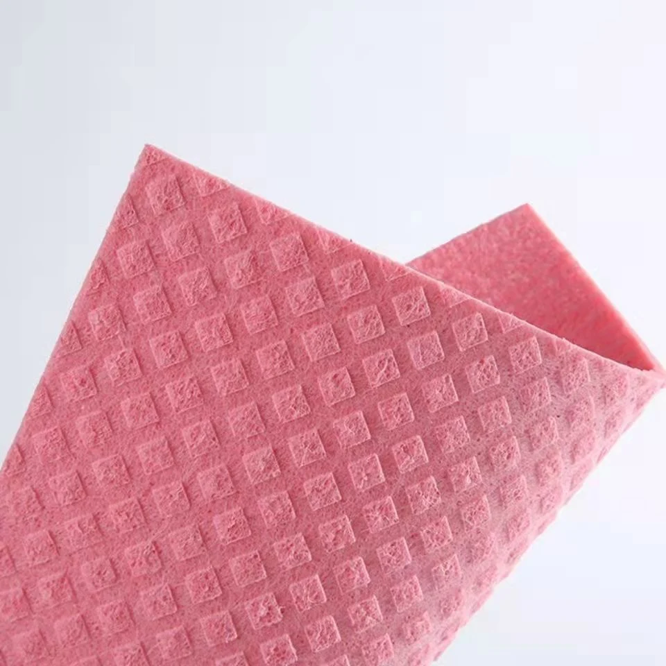 Hot Sales Microfiber Cloth Cellulose Cleaning Sponge Magic Wipe Cleaning Products