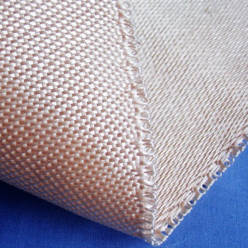 0.5mm 480GSM Twill Woven Steel Wire Fiberglass Cloth Fabric for Smoke and Fire Barrier