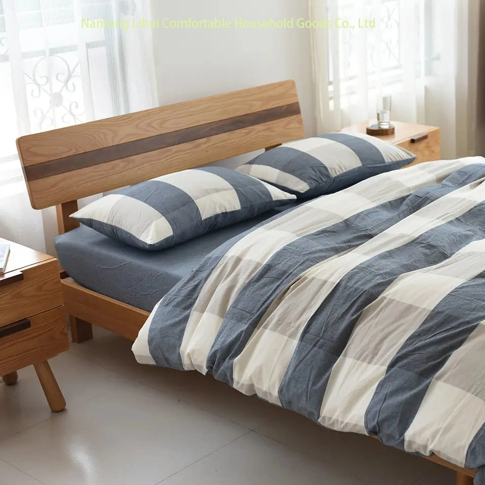 Набор постельных принадлежностей Stain Bamboo Sheet Set Figted Sheet Bed Набор обложек и подтекники для дома