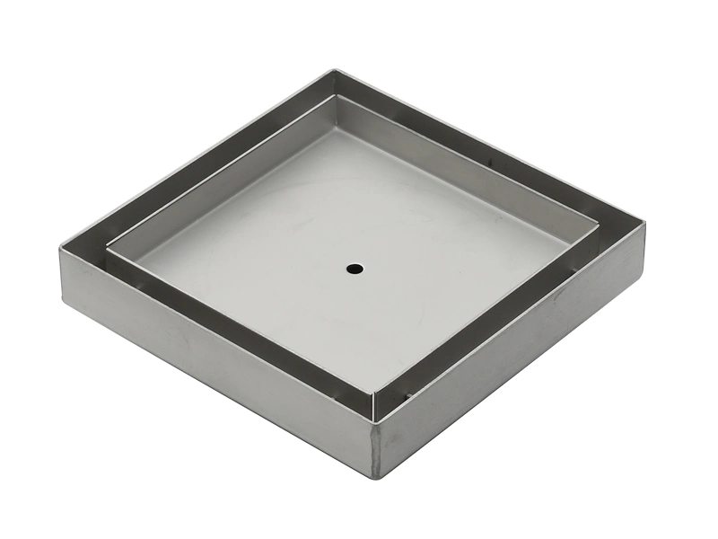 Modern Sanitary Bathroom Accessories Grates Solid Stainless Steel Square Shower Floor Drain