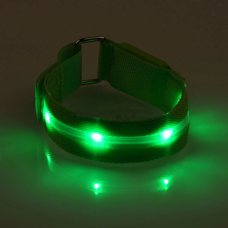 New Flashing LED Voice Control Bracelet Silicone LED Bracelet Wristband Party Supplies