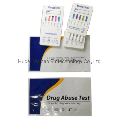 Disposable High Accuracy AMP/Mop/Met/Bzo/Thc/Coc/Ket Doa Multi-Drug Screen Rapid Test Panel