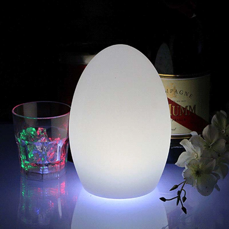 Porch Furniture Rechargeable LED Table Lamp Modern RGB LED Light Bedside Lamp