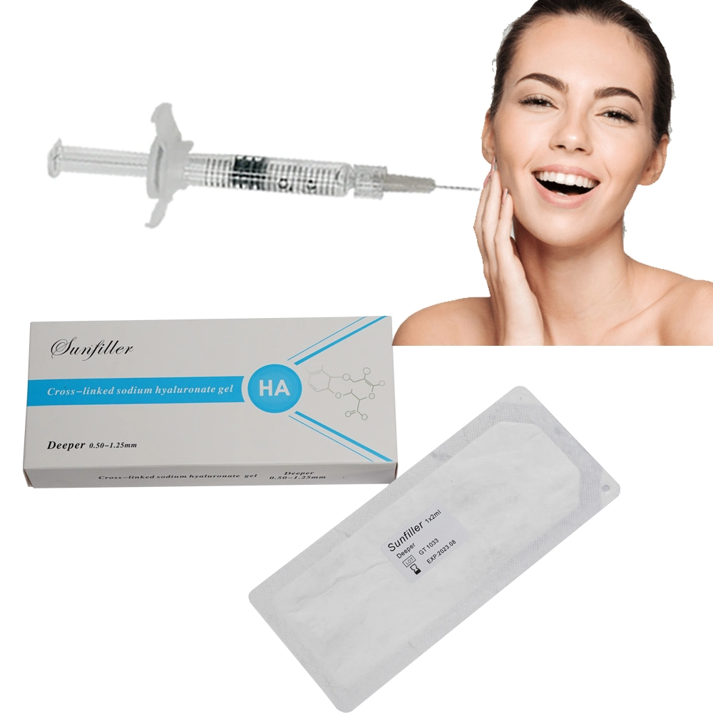 2ml Bd Pure Hylauronic Filler Facial Filling Cheek Augmenation Hyaluronic Acid Butt Penis Filler Hyaluornic Acid