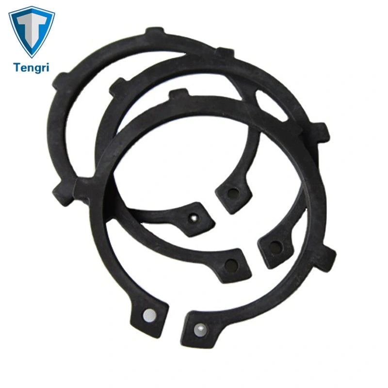 External Retaining Ring Lug Shaft Ring 65mn Steel Ring DIN983 DIN471