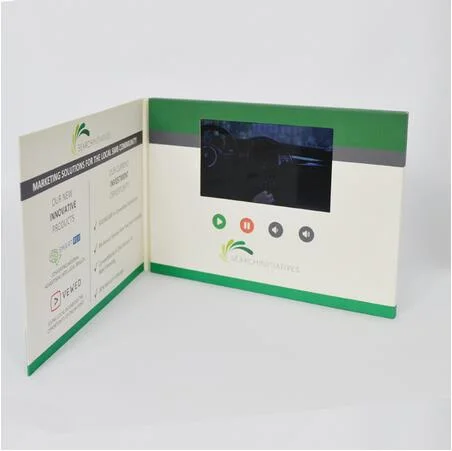 5inch Digital Advertising Video Greeting Card