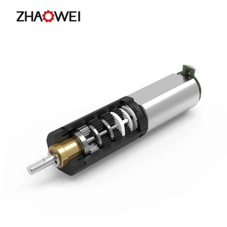 Zhaowei 16mm 6V Small Geared Stepper Motor for Electrical Curtain