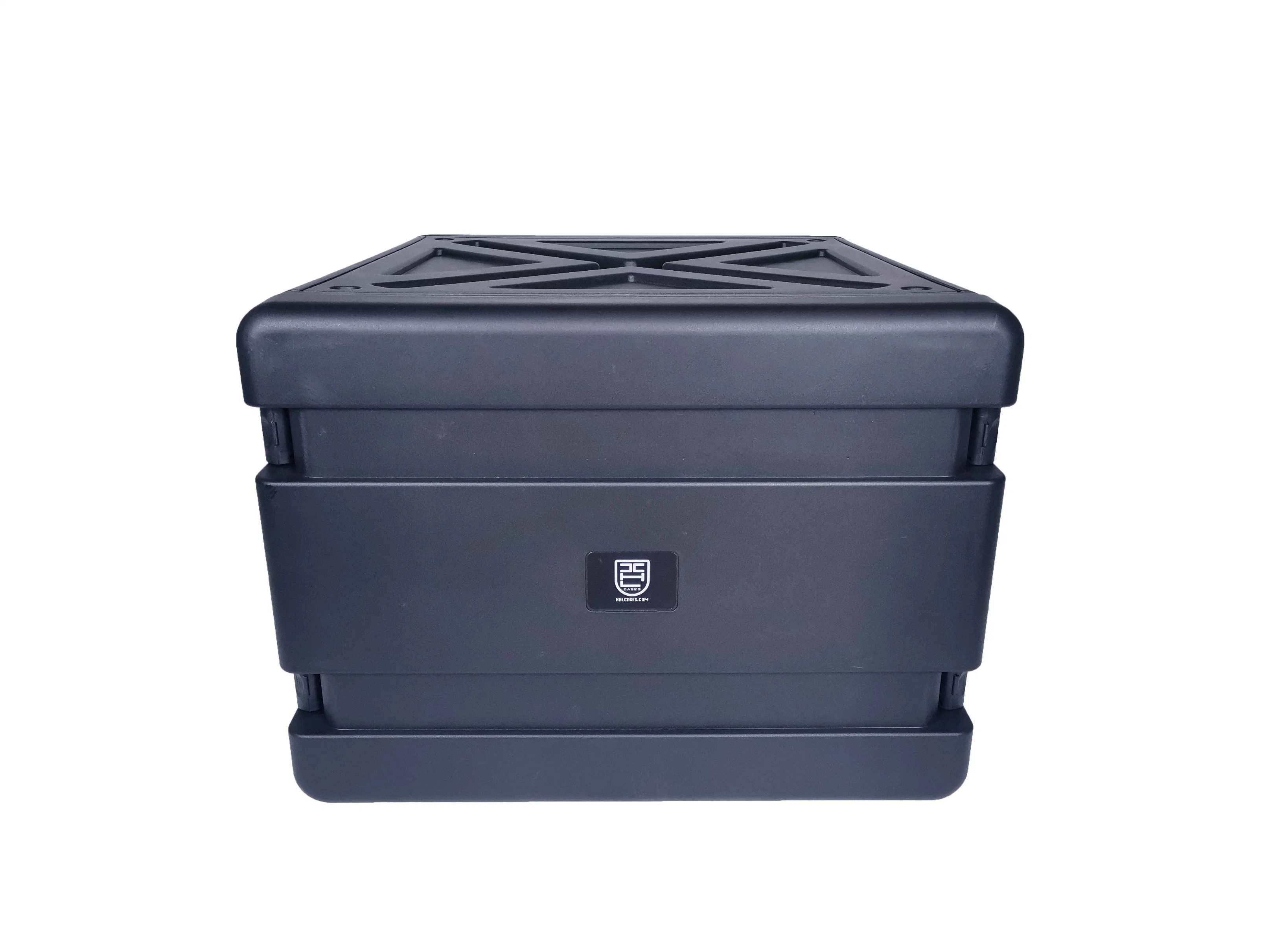 8u Rack Case, étui de vol en plastique dur de haute qualité pour instrument audio.